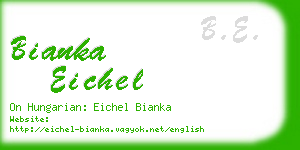 bianka eichel business card